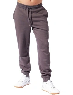 Brooklyn Cuffed Track Pants in Brown