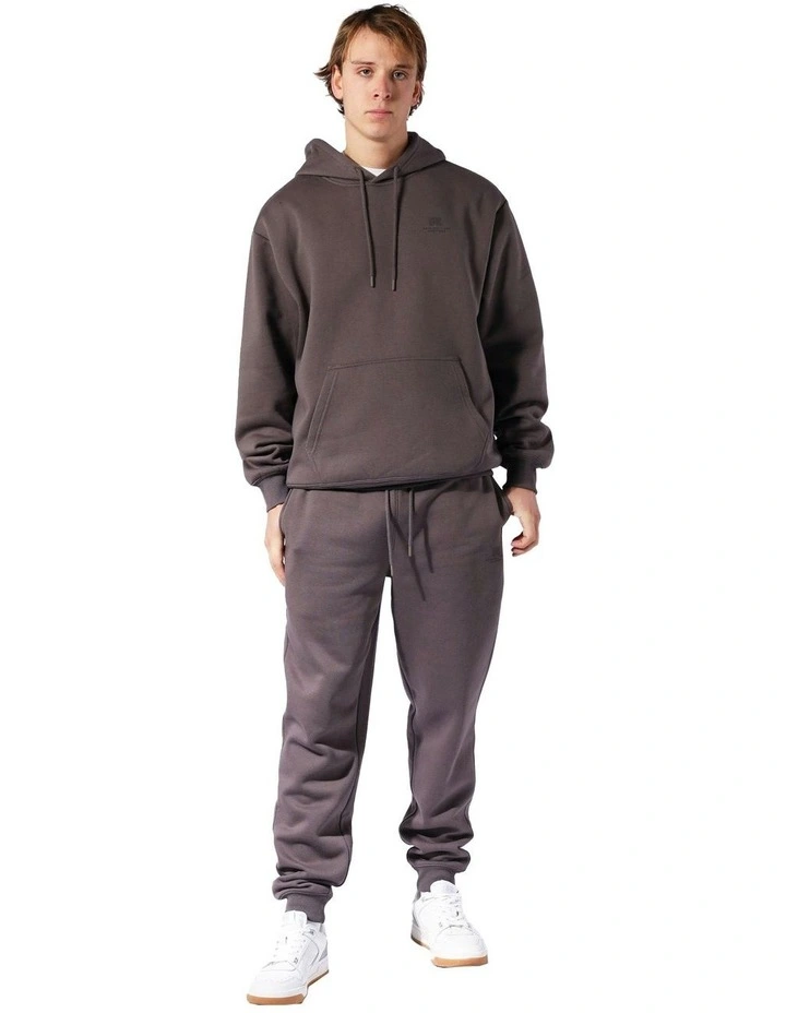 Brooklyn Cuffed Track Pants in Brown image 5