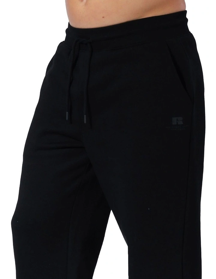 Brooklyn Straight Leg Trackpant in Black image 4