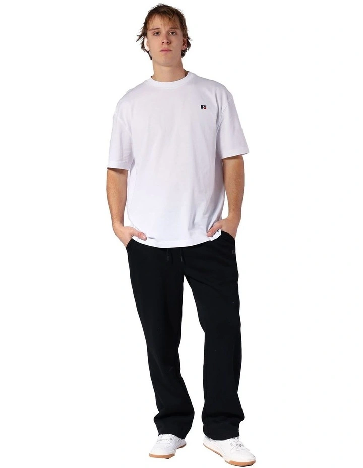 Brooklyn Straight Leg Trackpant in Black image 5