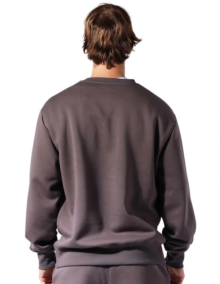 Brooklyn Crew Sweater in Brown image 2