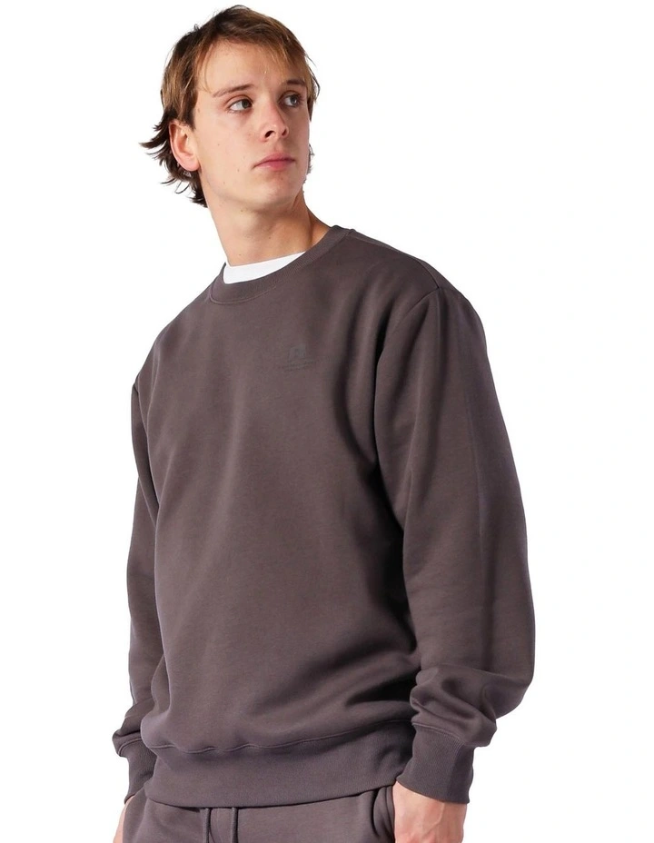 Brooklyn Crew Sweater in Brown image 3
