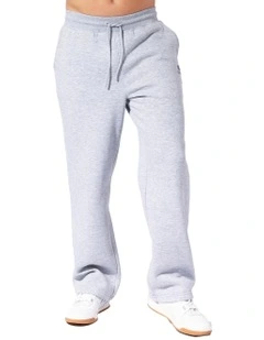Brooklyn Straight Leg Trackpant in Grey