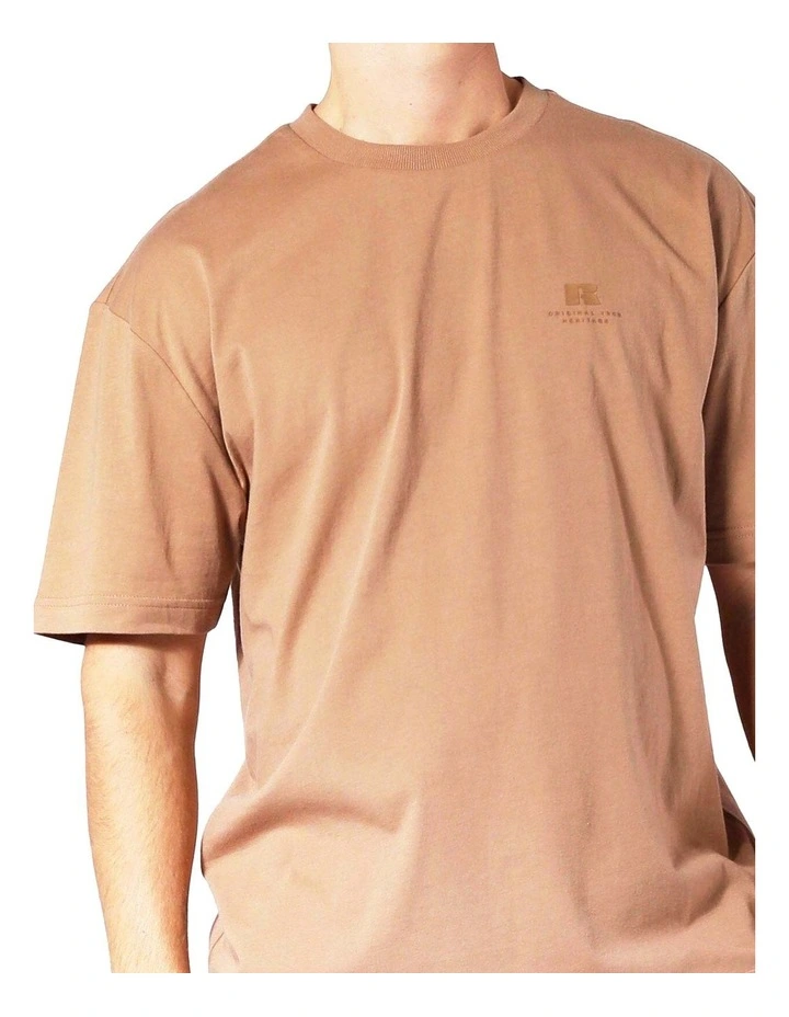 Brooklyn Oversize Tee in Caramel image 4