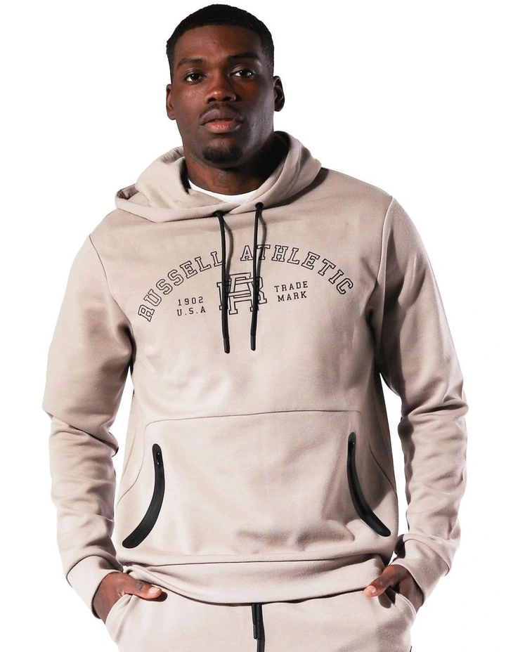 R Tech Lockup Hoodie in Grey image 1