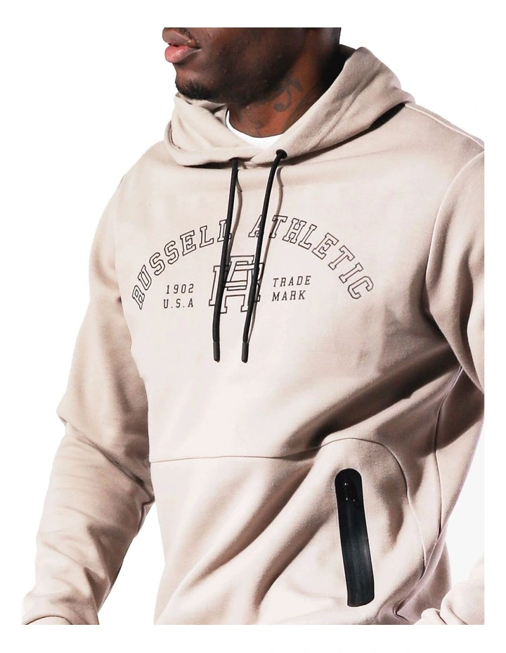 R Tech Lockup Hoodie in Grey image 4