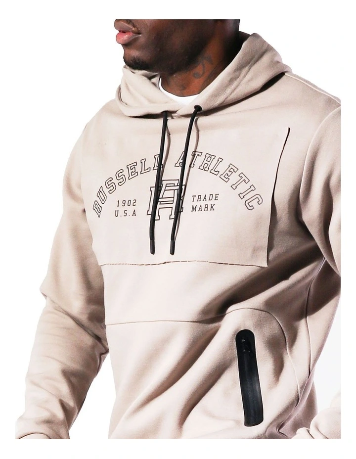 R Tech Lockup Hoodie in Grey image 4