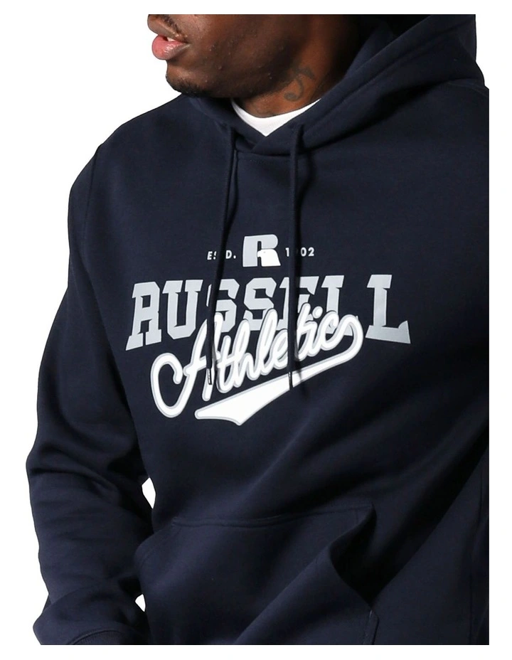 Brutalist Hoodie in Michigan Navy image 4