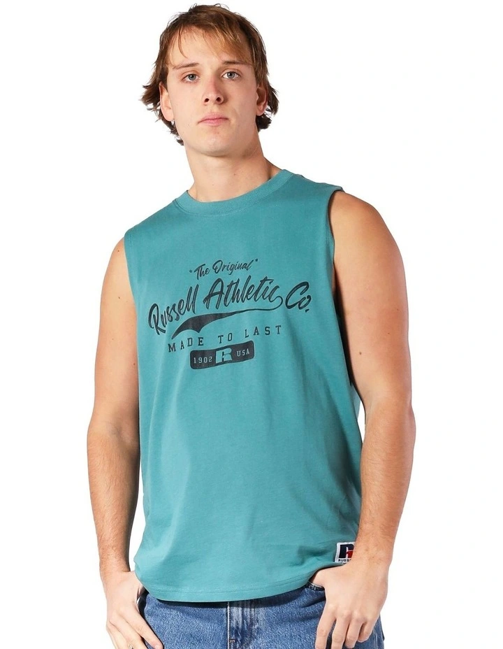 The Original Muscle Tank in Brittany Blue image 1