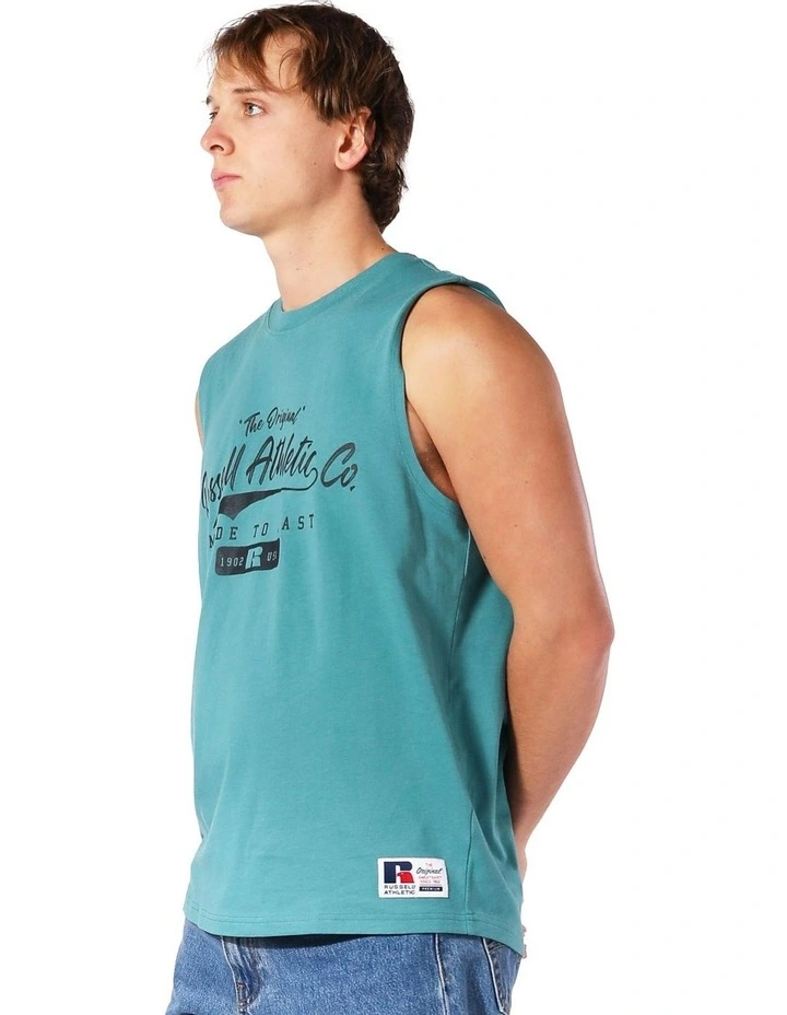 The Original Muscle Tank in Brittany Blue image 3