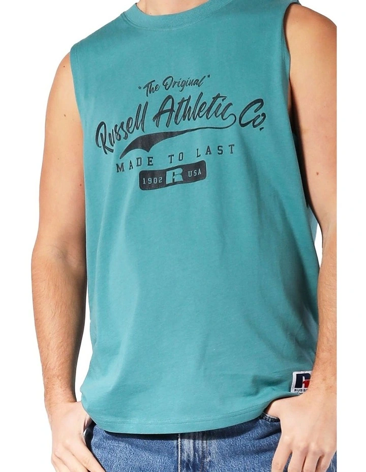 The Original Muscle Tank in Brittany Blue image 4