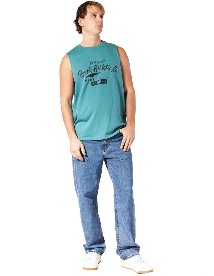 The Original Muscle Tank in Brittany Blue image 5