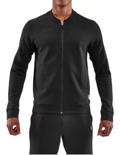 Series-3 Warm Up Jacket in Black