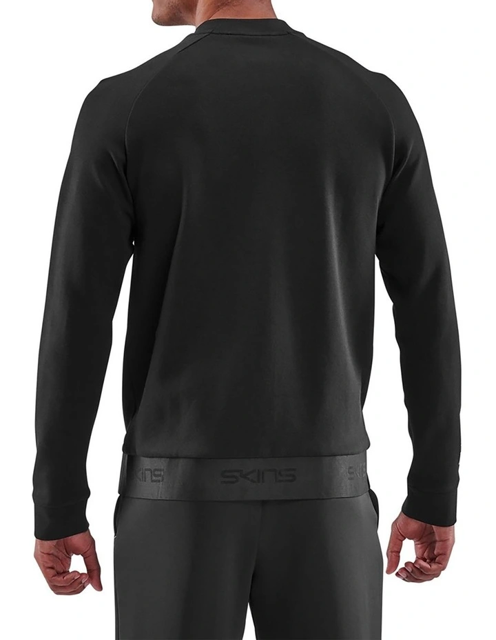Series-3 Warm Up Jacket in Black image 2