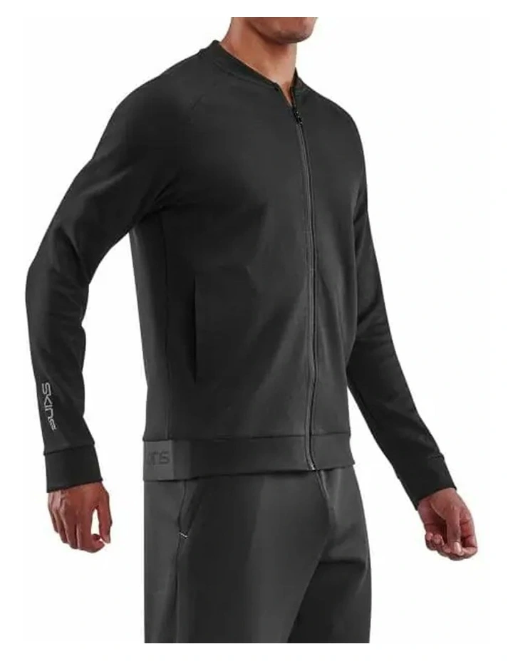 Series-3 Warm Up Jacket in Black image 3