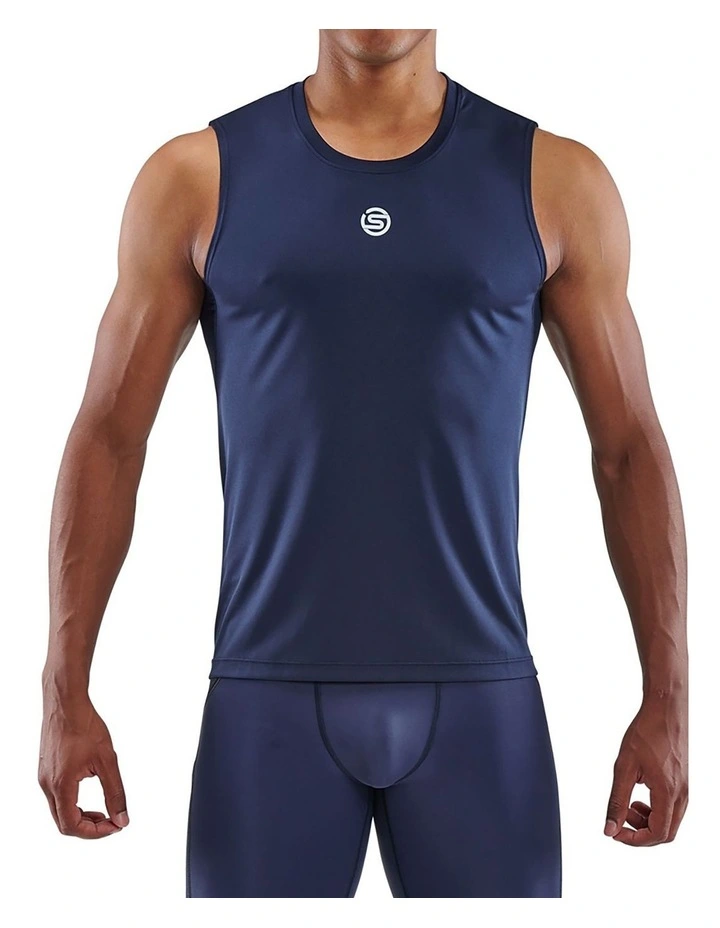 Series-3 Activewear Tank Top in Blue image 1