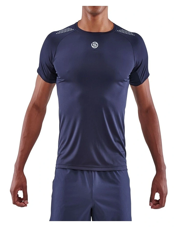Series-3 Short Sleeve Top in Blue image 1