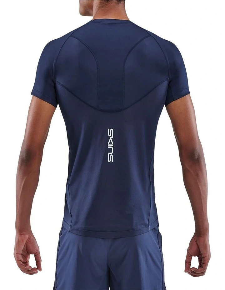 Series-3 Short Sleeve Top in Blue image 2