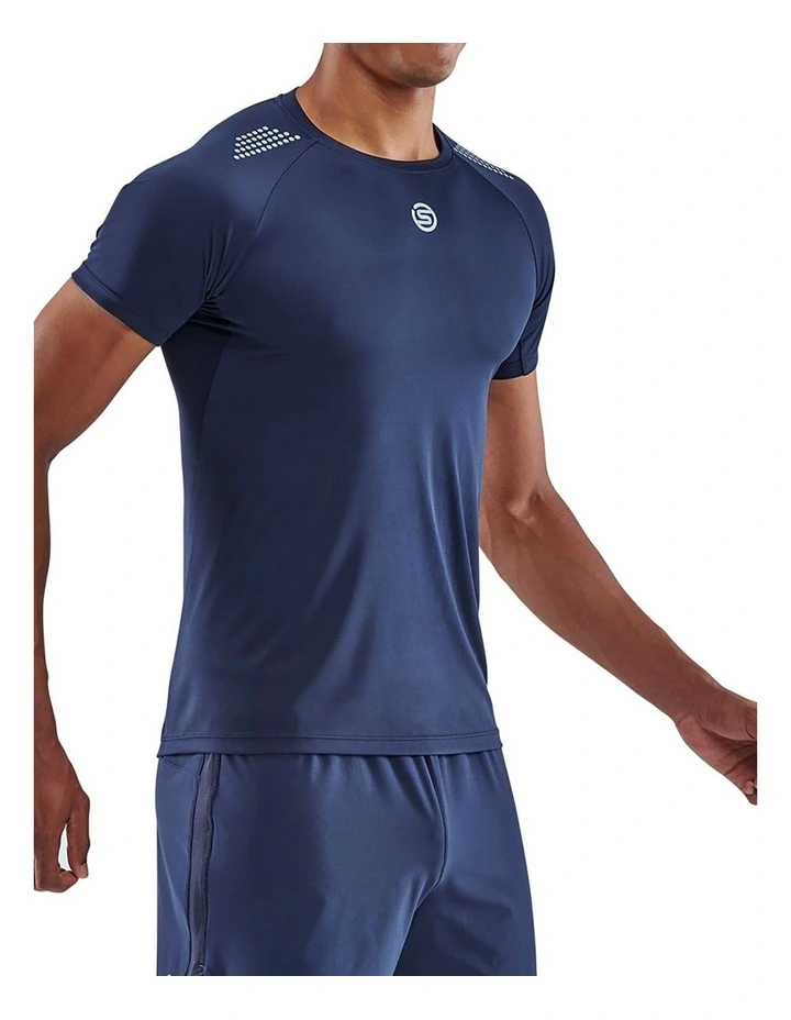 Series-3 Short Sleeve Top in Blue image 4