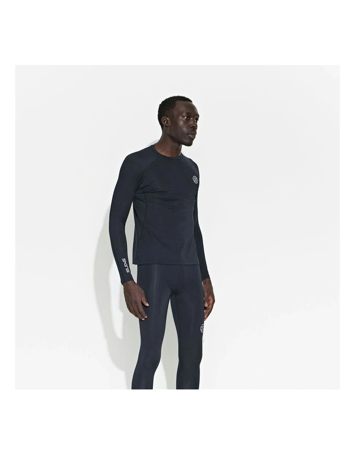 Gym Long Sleeve Top in Black image 6