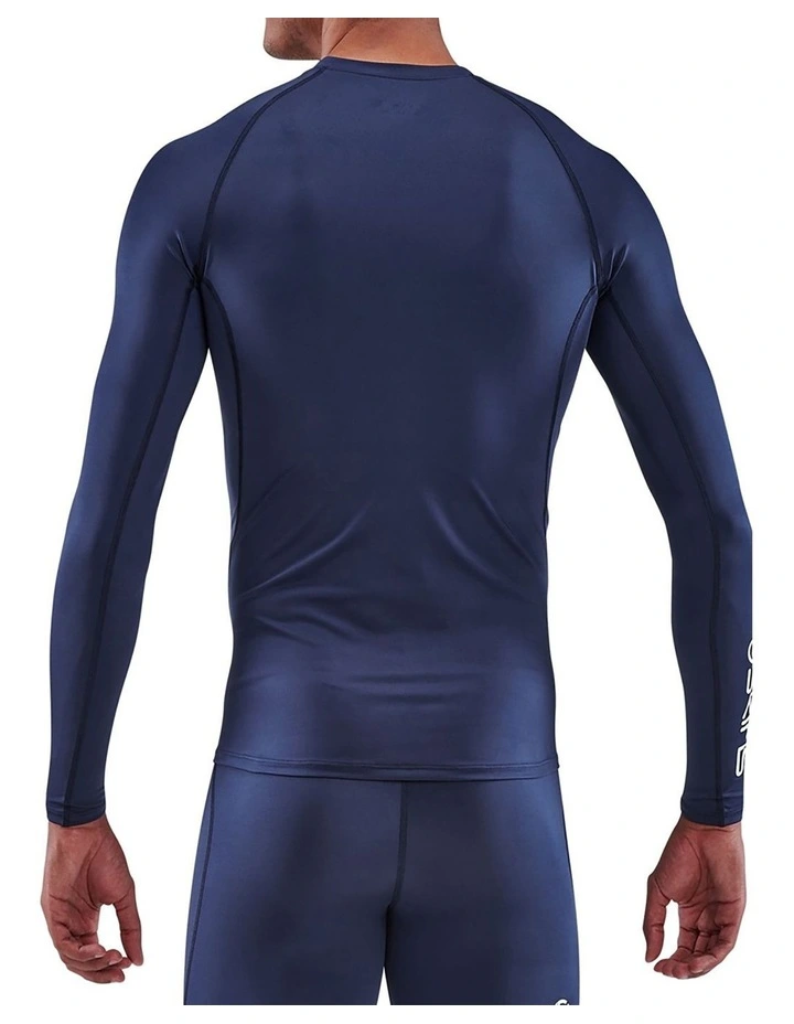 Active Long Sleeve Top in Blue image 2