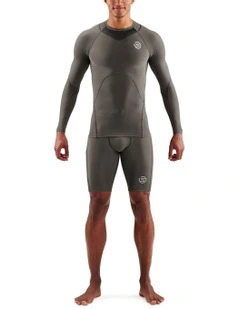 Active Long Sleeve Top in Charcoal