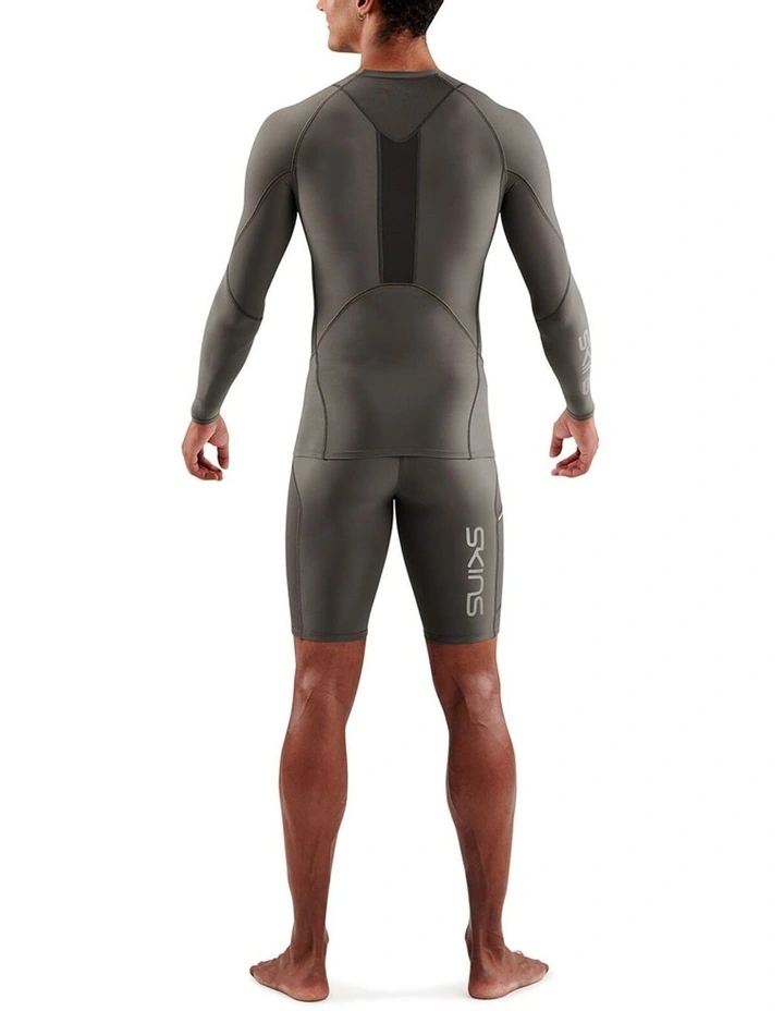 Active Long Sleeve Top in Charcoal image 2