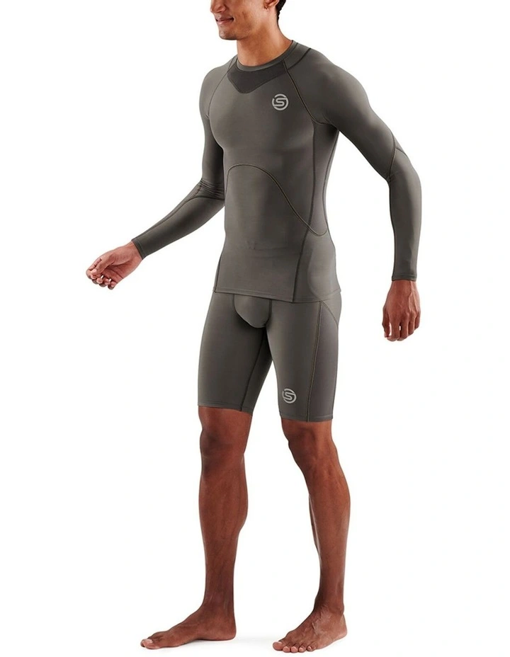 Active Long Sleeve Top in Charcoal image 4