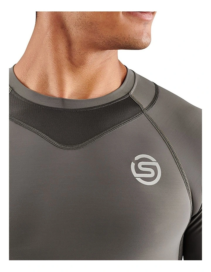 Active Long Sleeve Top in Charcoal image 5