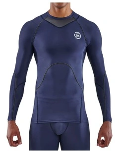 Gym Long Sleeve Top in Navy