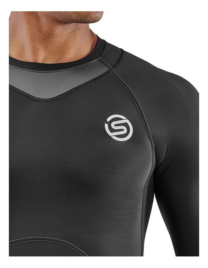 Gym Long Sleeve Top in Black image 5