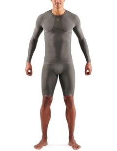 Active Long Sleeve Top in Charcoal