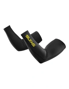 Cycling Activewear Compression Arm Warmer in Black