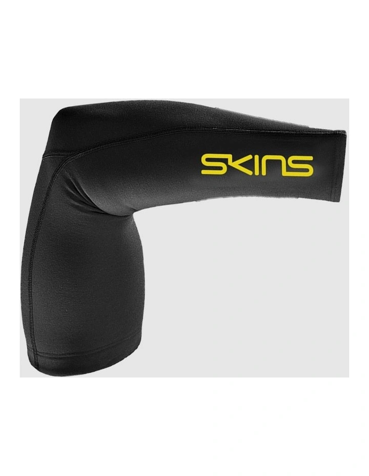 Cycling Activewear Compression Arm Warmer in Black image 3