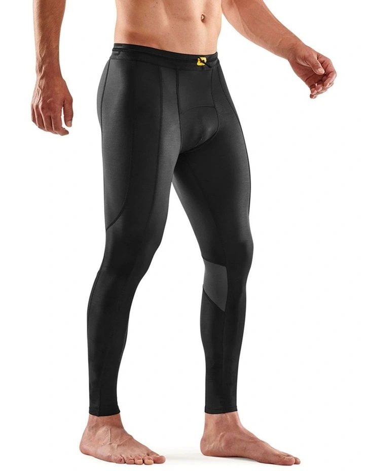 Series-3 Activewear Recovery Long Tight in Black image 3