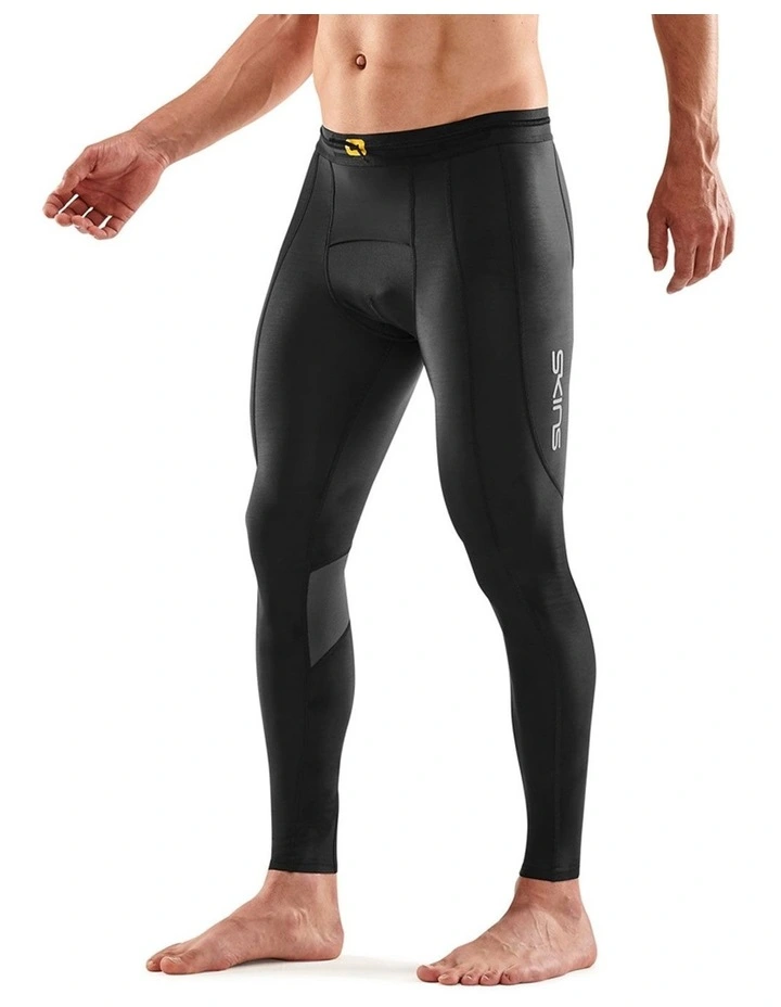Series-3 Activewear Recovery Long Tight in Black image 4