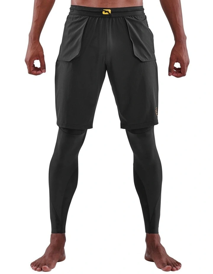 Series-5 Activewear Long Tight in Black image 1