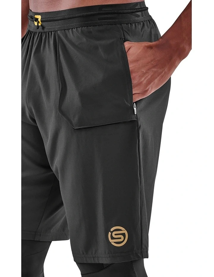 Series-5 Activewear Long Tight in Black image 5