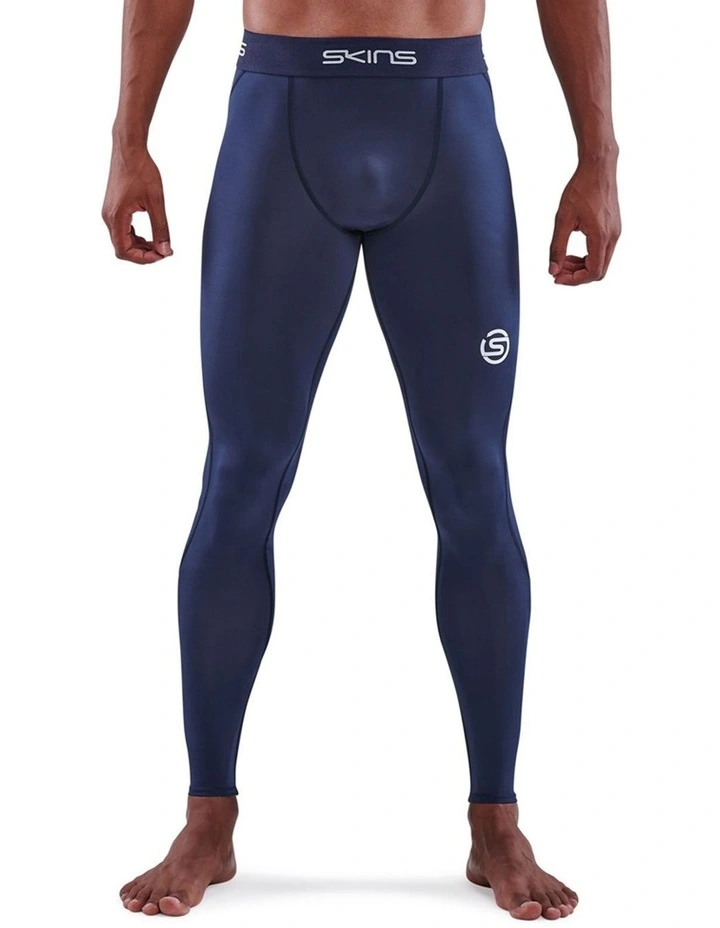 Series-1 Running Long Tight in Navy Blue image 1