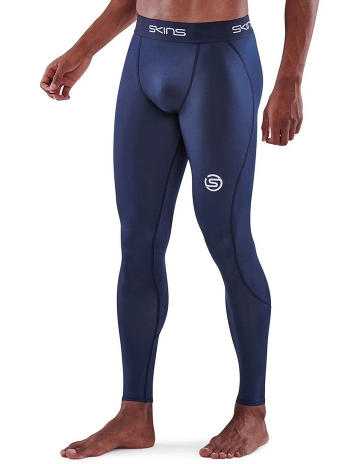 Series-1 Running Long Tight in Navy Blue image 4