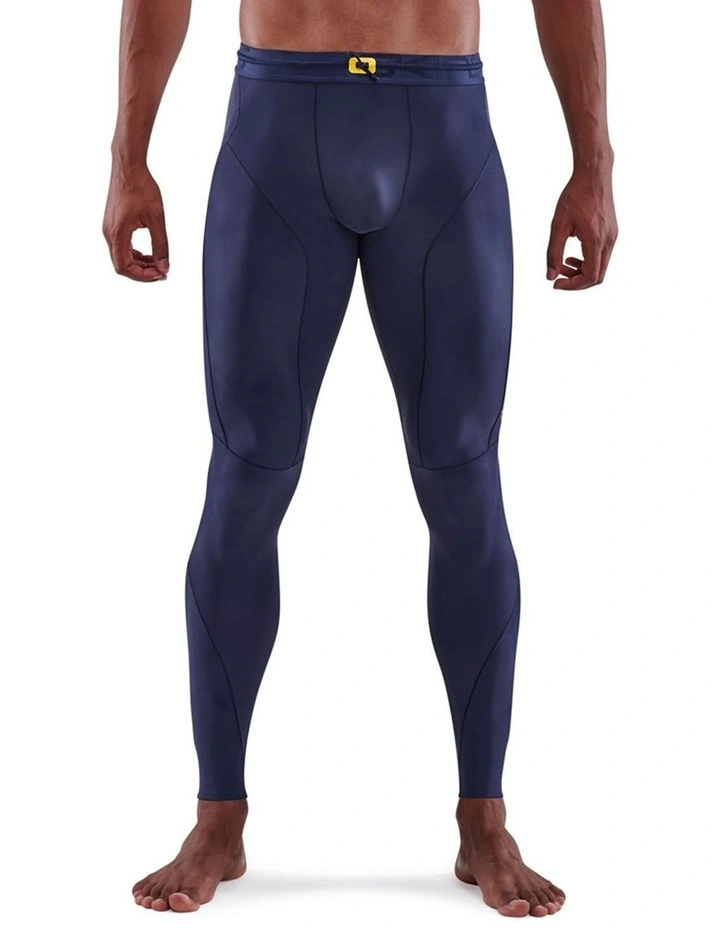 Series-5 Gym/Running Long Tight in Navy Blue image 1