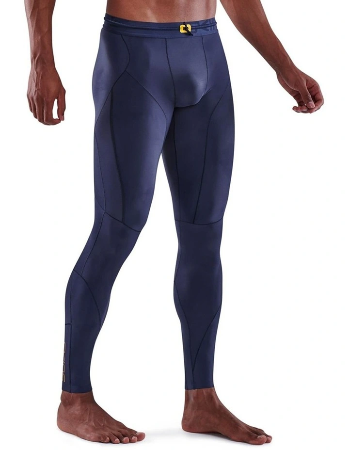Series-5 Gym/Running Long Tight in Navy Blue image 3