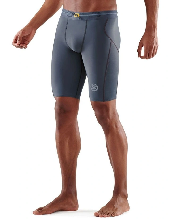 Men's Series-3 Running Gym Half Tight in Charcoal image 4