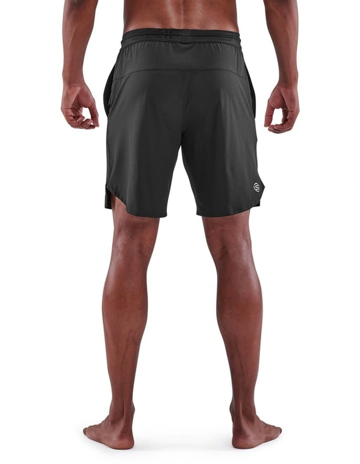 Series-3 Activewear X-Fit Shorts in Black image 2