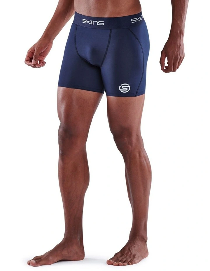 Series-1 Activewear Short in Navy Blue image 4