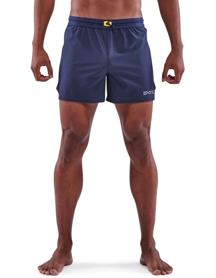Series-3 Clothing Run Shorts in Navy Blue image 1