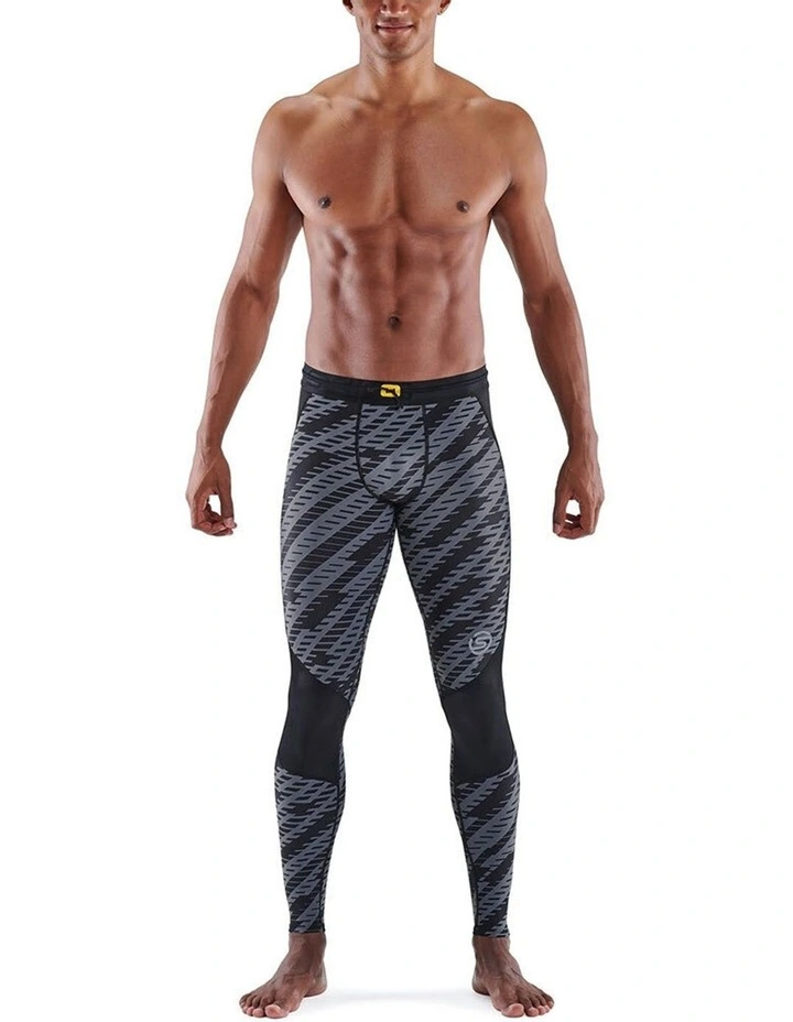 Compression Series-3 Men's Long Tights in Black image 1