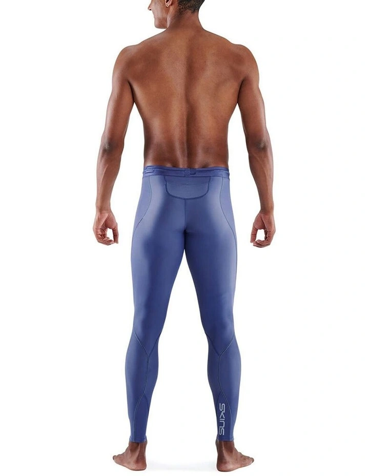 Compression Series-3 Men's Long Tights in Blue image 2