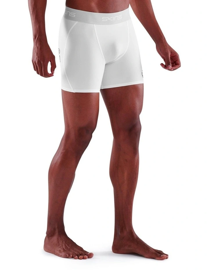 Men's Series-1 Running Short in White image 3