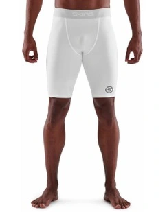 Men's Series-1 Running Half Tight in White